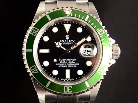 rolex uomo submariner verde|rolex submariner black tie.